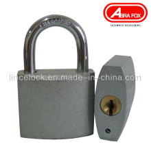 Silver Pad Iron Padlock, Grey Iron Padlock. Clé normale (303S)